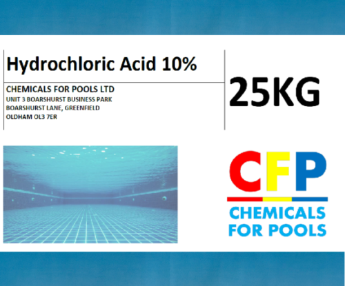 Hydrochloric Acid 10% 25kg