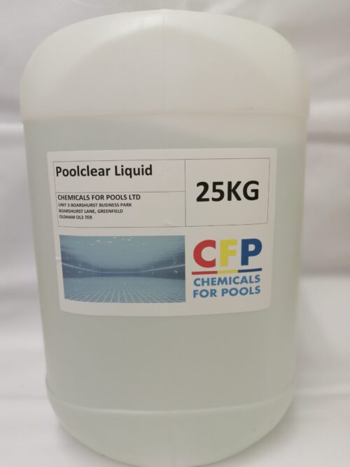 Chemicals for Pools Poolclear liquid 25kg